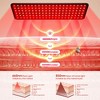 Morfone infrared light therapy lamps with wavelengths of 660nm, 850nm and 940nm. A red light therapy device equipped with a wireless remote control. - 4 of 4