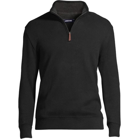 Mens black half zip hot sale sweater