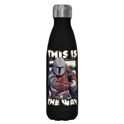 Owala Star Wars FreeSip Insulated Stainless Steel Water Bottle with Straw  for Sports and Travel, BPA-Free Sports Water Bottle 24 oz, Mandalorian