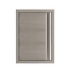 BBQ Access Door， Garvee Grill Door Double Door Brushed Stainless Steel, Outdoor Kitchen Doors for BBQ Island Grilling Station - 3 of 4