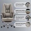 Efomao Big and Tall Office Chair 400lbs, PU Leather High Back Executive Office Chair with Footrest - 4 of 4