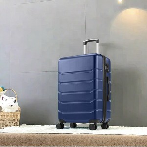 Maggift Luggage, Expandable Carry-On Suitcase with Dual Spinner Wheels and TSA Lock, Hard Shell for Business, Vacation, Travel, Blue, 13"*9"*21.5" - 1 of 4