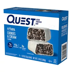 Quest Nutrition Cookies & Cream Hero Bar - 4ct