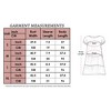 Anna-Kaci Women's Color Blocked Ruffle Dolman Sleeve Flared Loose Tunic Dress - 4 of 4
