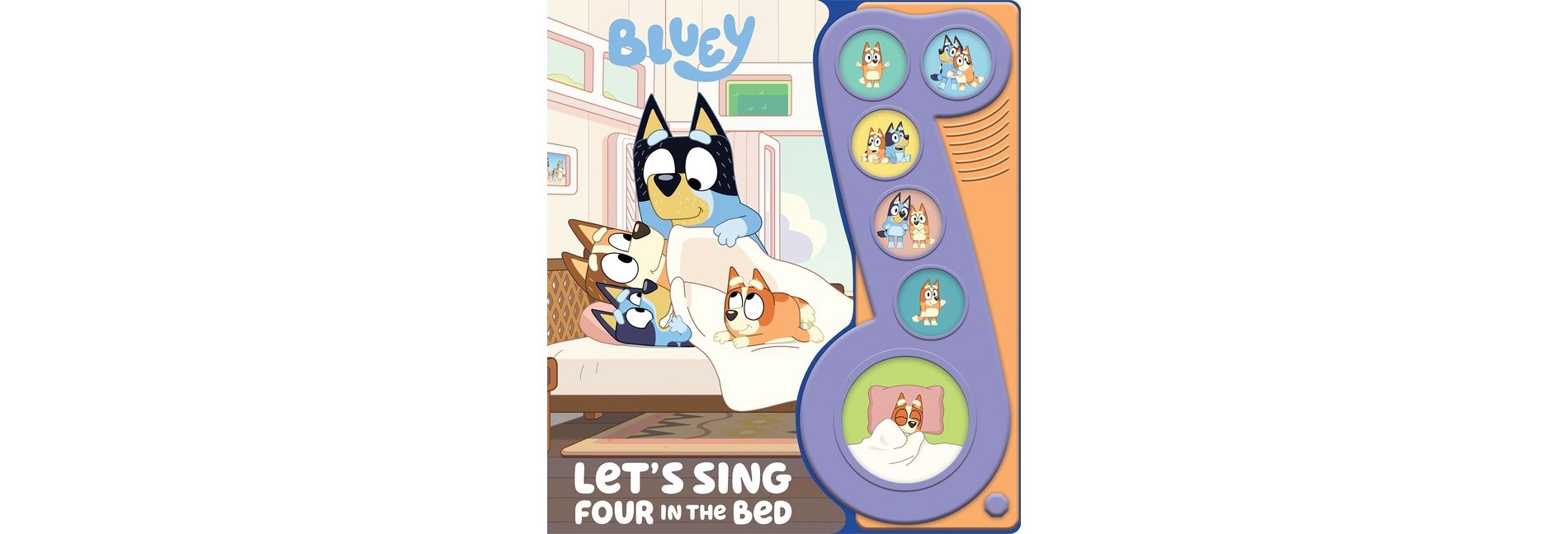 Bluey: Let's Sing Four in the Bed Sound Board Book