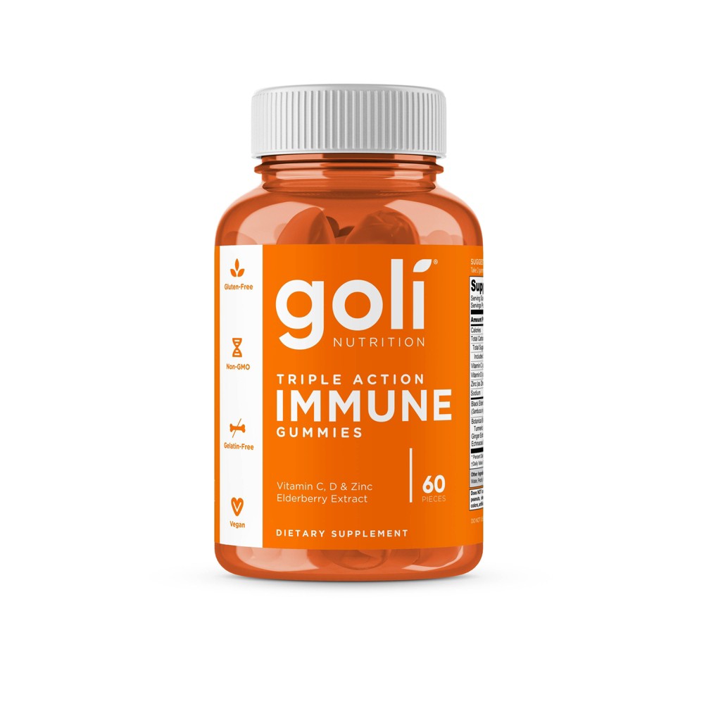 Photos - Vitamins & Minerals Goli Nutrition Immune Multivitamin Vegan Gummies - 60ct