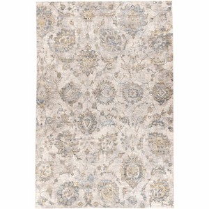Hauteloom Morinville Teal Floral Rug - 1 of 4