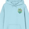 Rick & Morty Portal Art Adult Black Long Sleeve Hooded Sweatshirt - 2 of 4