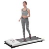 HFYee Walking Pad Treadmill 264 LB Capacity with LED Display and 2.5HP Silent Motor, Portable Under Desk Treadmill for Home - 3 of 4