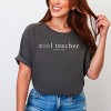 Simply Sage Market S.W.Smiley Cool Teacher  Garment Dyed Tee - 2 of 4