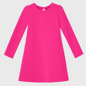 City Threads USA-Made Cotton Fleece Soft A-Line Dress - 1 of 4