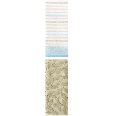 REGALWOVEN Cotton Soft Absorbent Turkish Hand Towels 14" x 30"/13" x 27" 2 Pcs