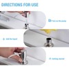 WOWOW Brushed Nickel Soap Dispenser for Kitchen Sink, Stainless Steel Countertop Lotion Dispenser - 2 of 4