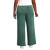 Lands' End Women's Cupro Knit Mid Rise Wide Leg Pants - 2 of 3