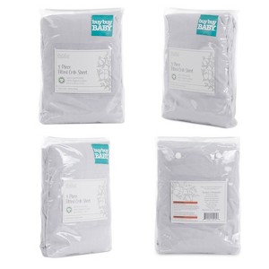 buybuy BABY by Evolur 1 Piece Full Size Crib Fitted Sheet - 1 of 4