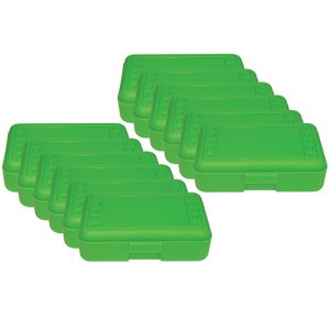 Romanoff Pencil Box, Lime Opaque, Pack of 12 - 1 of 3