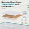 SKRAN Desser For Bedroom With 7 Fabric Drawers Organizer Storage Closet Chest Clothes Cabinet, Clothes Organizer,Kids Dresser Organization - 4 of 4