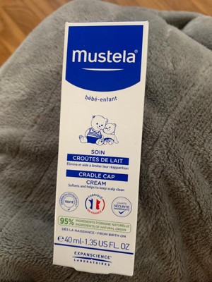 Mustela Baby Cradle Cap Cream - Seguro para recién nacidos - con aguacate  natural - Sin parabenos y sin fragancia - 1.35 onzas líquidas