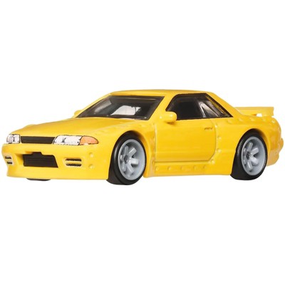 Nissan Skyline GT-R (R32) Pandem RHD (Right Hand Drive) Yellow "Ronin Run II" Series Diecast Model Car by Hot Wheels