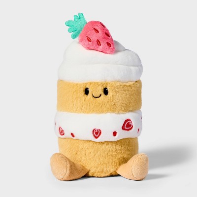 8" Strawberry Shortcake Stuffed Animal - Gigglescape™