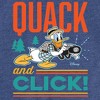 Girls' - Disney - Quack And Click Fitted Short Sleeve Graphic T-Shirt - 2 of 4
