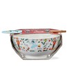 tagltd Nutcracker Ballet Themed 10-inch 72.0 oz Bone China Mixing Bowl with Silicone Spatula Set - 2 of 3