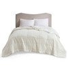 JUJABU 90"x96" Oversized Down Alternative Blanket with Satin Trim – Hypoallergenic, Moisture-Wicking - 4 of 4