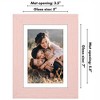 Americanflat Wide Molding Picture Frame with Mat - 2 of 4