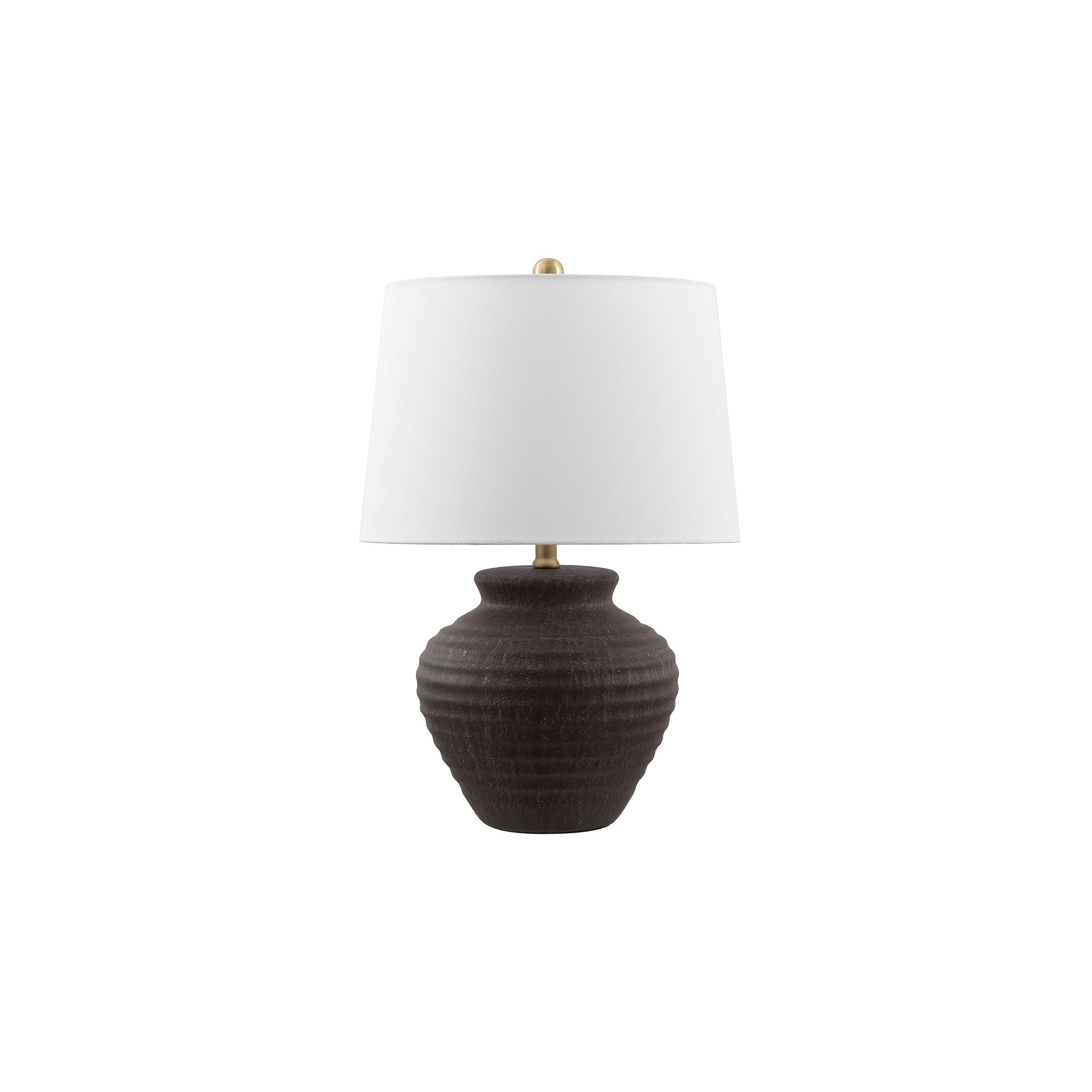 Ledger Table Lamp - 22.5 Inch Height - TBL4352 - Dark Brown - Safavieh