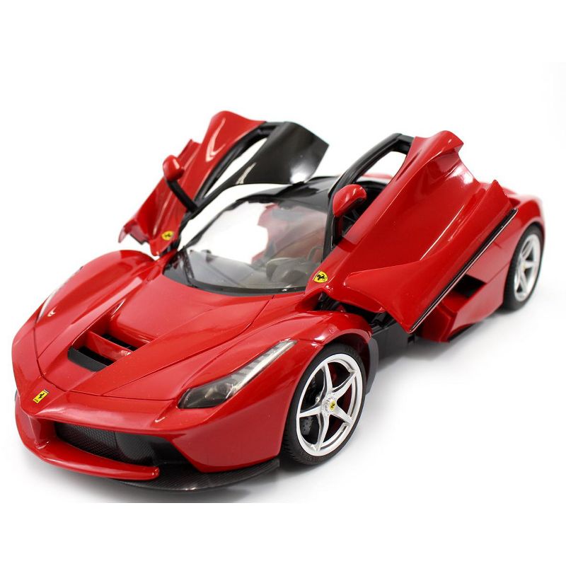 Link Ready! Set! Go! 1:14 RC LaFerrari Model RTR With Open Wing Doors - Red, 4 of 9
