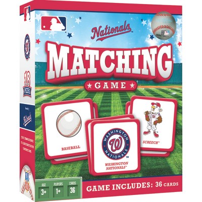 MasterPieces MLB Washington Nationals Matching Game