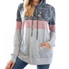 Women's Colorblock Hoodie - Grateful Hearts - 3 of 3