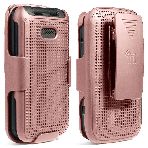 Grid Textured Hard Case Cover for Alcatel TCL Flip 2 (T408DL) –  Nakedcellphone
