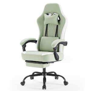 NicBex Ergonomic Office Chair with Footrest,Adjustable Recline Computer Desk Chair with Lumbar Support,Headrests,Gaming Chair for Bedroom,Office - 1 of 4