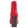 Journee Collection Womens Maxxie Pull On Stacked Heel Booties - 3 of 4