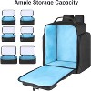 Travel Makeup Organizer Backpack with 6 Removable Cases,Extra Large Cosmetic Storage Bag for Women and Professional Make up Artist - 3 of 4