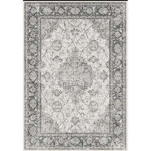 Area Rugs Traditional Vintage Floral Printed Rug Washable Non Slip Floor Carpet Soft Low Pile Rug for Living Room - 1 of 1