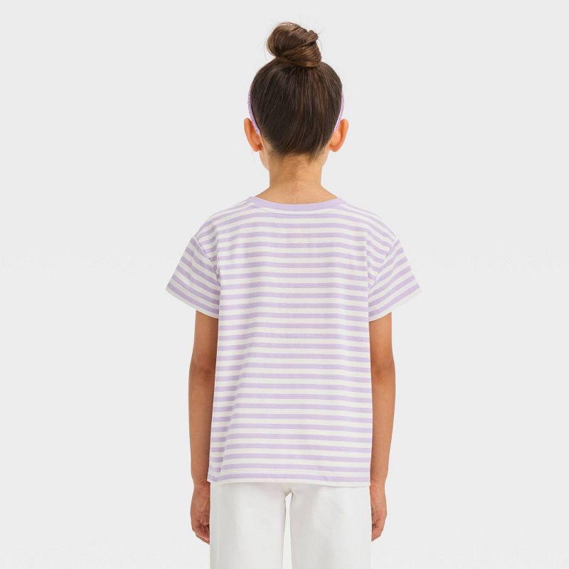 Girls' Short Sleeve Relaxed Graphic T-Shirt - Cat & Jack™, 3 of 5