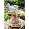 Kevins Gift Shoppe Ceramic Bluebird On Birdhouse Figurine - image 3 of 3