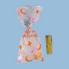 Unique Bargains Gift Wrap Paper Ramadan Festival Fun Moon Festival with Ties PP 4.92"x10.83" 50 Pcs - 4 of 4