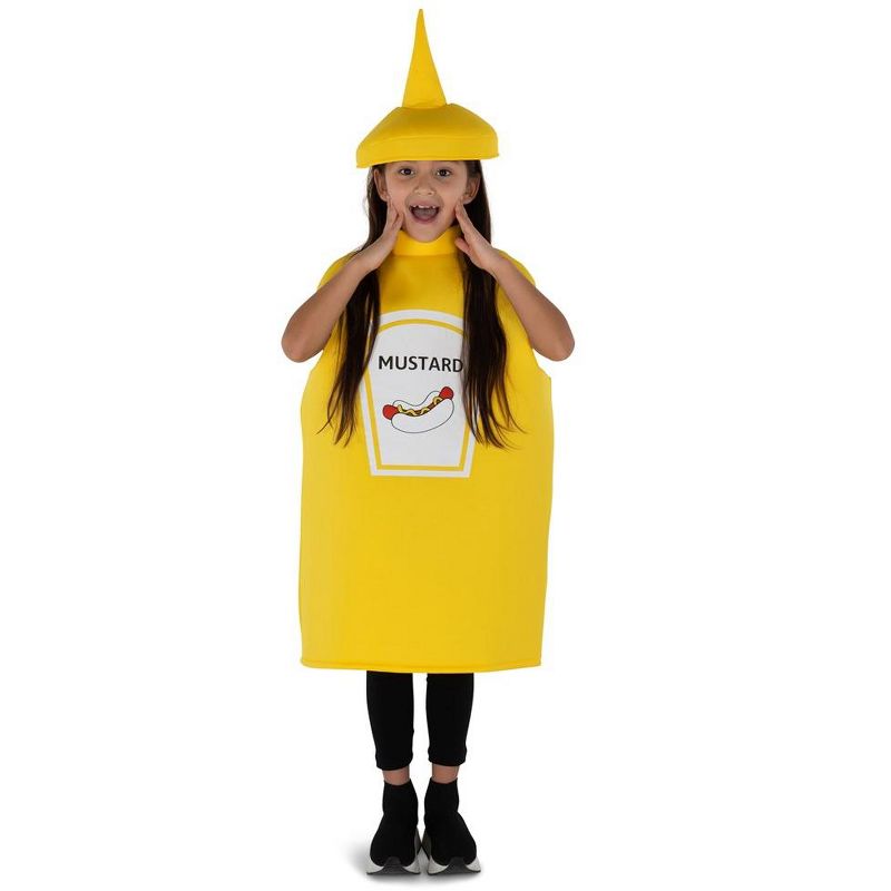 Dress Up America Mustard Bottle Costume for Kids, 3 of 5