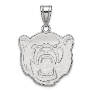 Black Bow Jewelry 10k White Gold Baylor Bears NCAA Large Pendant - 1 of 3