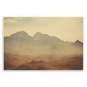 Stupell Industries Hazy Desert Mountain Wall Plaque Art - 1 of 4
