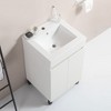 Gulches Elegant Compact Bathroom Vanity, White, 20" - Modern Design, Storage-Friendly - 2 of 4