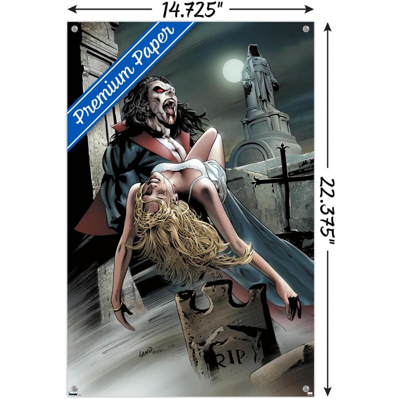 Trends International Marvel Movie - Morbius - Graveyard Unframed Wall Poster Prints, 3 of 7