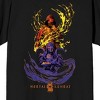 Arcane Jayce Tails B&W Art Adult Black Crew Neck Short Sleeve T-shirt - 2 of 4