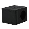 Q Power QBomb QBOMB10HP Single 10" Vented Port Subwoofer Box w/ Bedliner Spray - 3 of 4