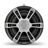 Fusion SG-FLT883SPG 8.8" Sports Grille Gray LED Tower Speakers with SG-FTMNTUNI Universal Fixed Mount Brackets, Pair, Fits 1.31"-2.5" Bars - 3 of 4