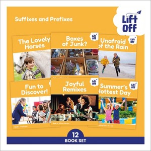 Phonic Books Lift Off Readers Suffixes and Prefixes - (Mixed Media Product) - 1 of 1