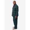 KingSize Plaid Flannel Pajama Set - 4 of 4